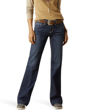 Ariat Mid Rise Camila Jeans for Women - Comfortable Western Bootcut Denim Pants for Riding, Work & Casual Wear