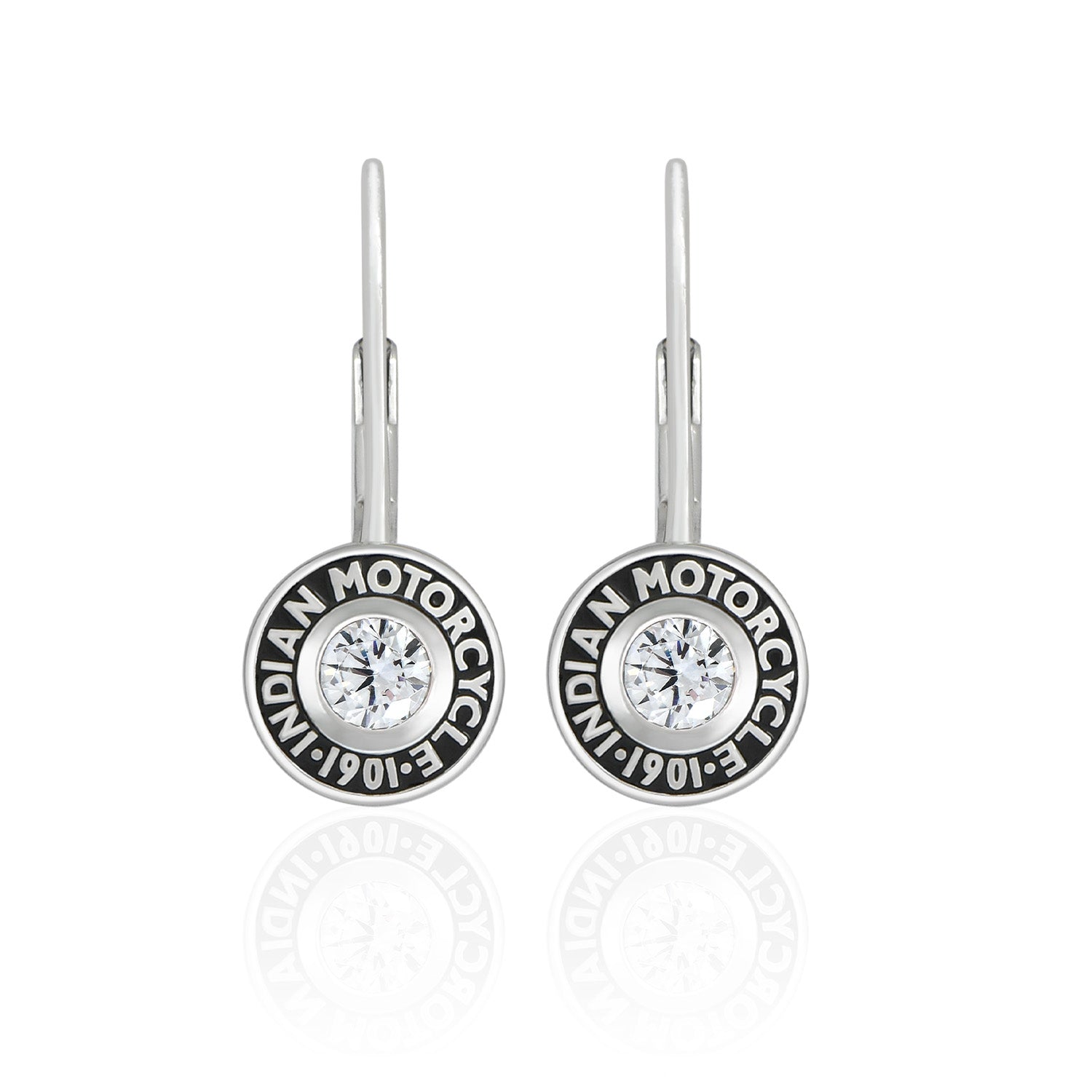 Elegant Rivet & White Stone Drop Earrings for Women - Boho Chic Dangle Jewelry for Party, Wedding & Everyday Wear