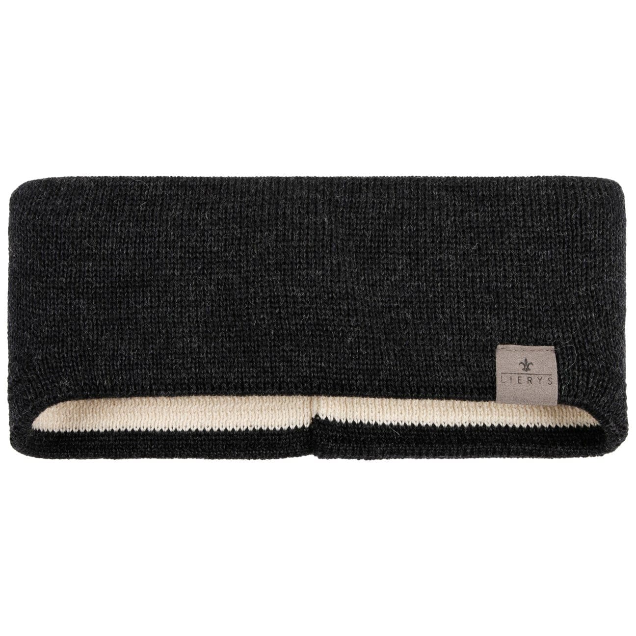 Lierys Premium Merino Wool Headband for Women & Men - Soft, Warm & Breathable Winter Headband for Running, Skiing & Outdoor Activities