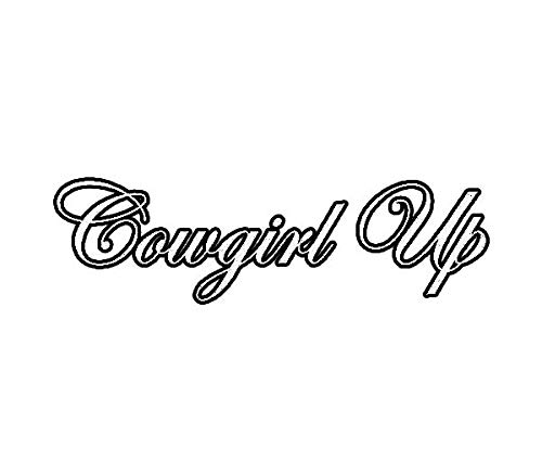 ION Graphics Cowgirl Up Magnetic Vinyl Decal - 5