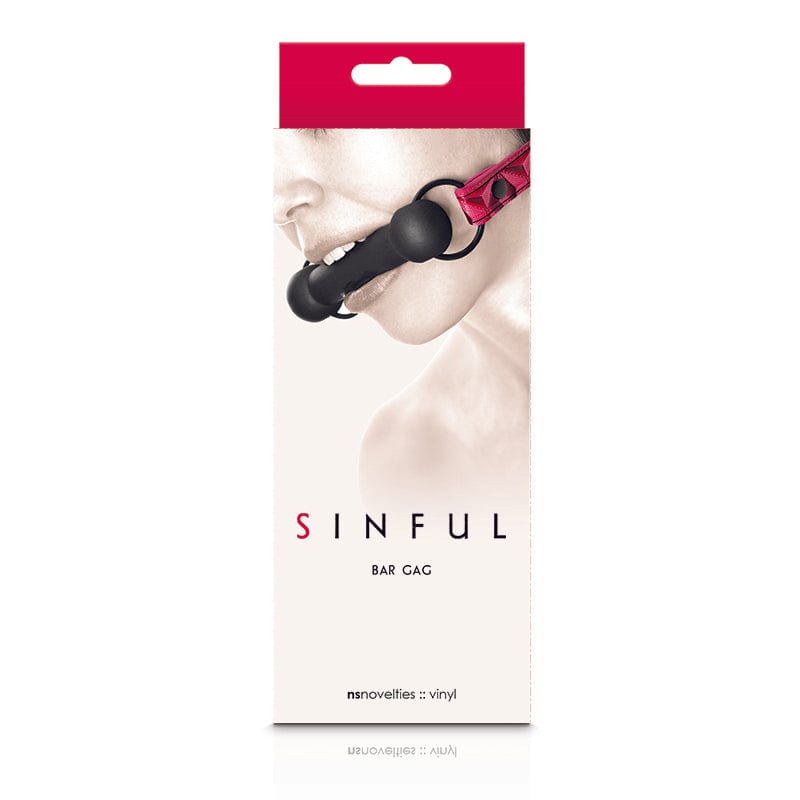 Pink Silicone Bar Gag for BDSM - Comfortable & Safe Adult Bondage Gear for Role Play, Sensory Deprivation & Fetish Play