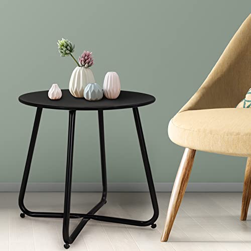 Round Black