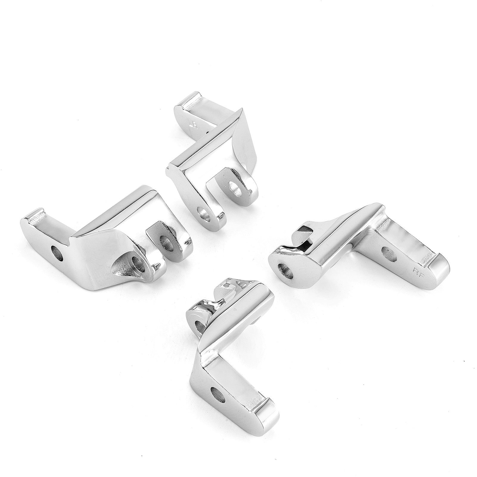 Harley-Davidson Road Glide & Street Glide Trike Floorboard Relocation Brackets Kit (Fits 2017-2025 Models) - Improve Rider Comfort & Foot Positioning for Long Distance Cruising