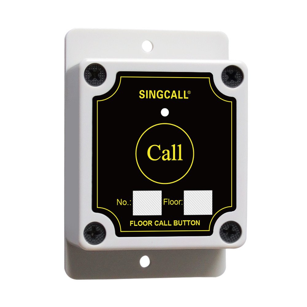 SINGCALL Wireless Construction Site Calling System - Elevator Paging & Service Alert with 5-Hour Battery Life - Ideal for Construction Sites, Warehouses, and Large Facilities