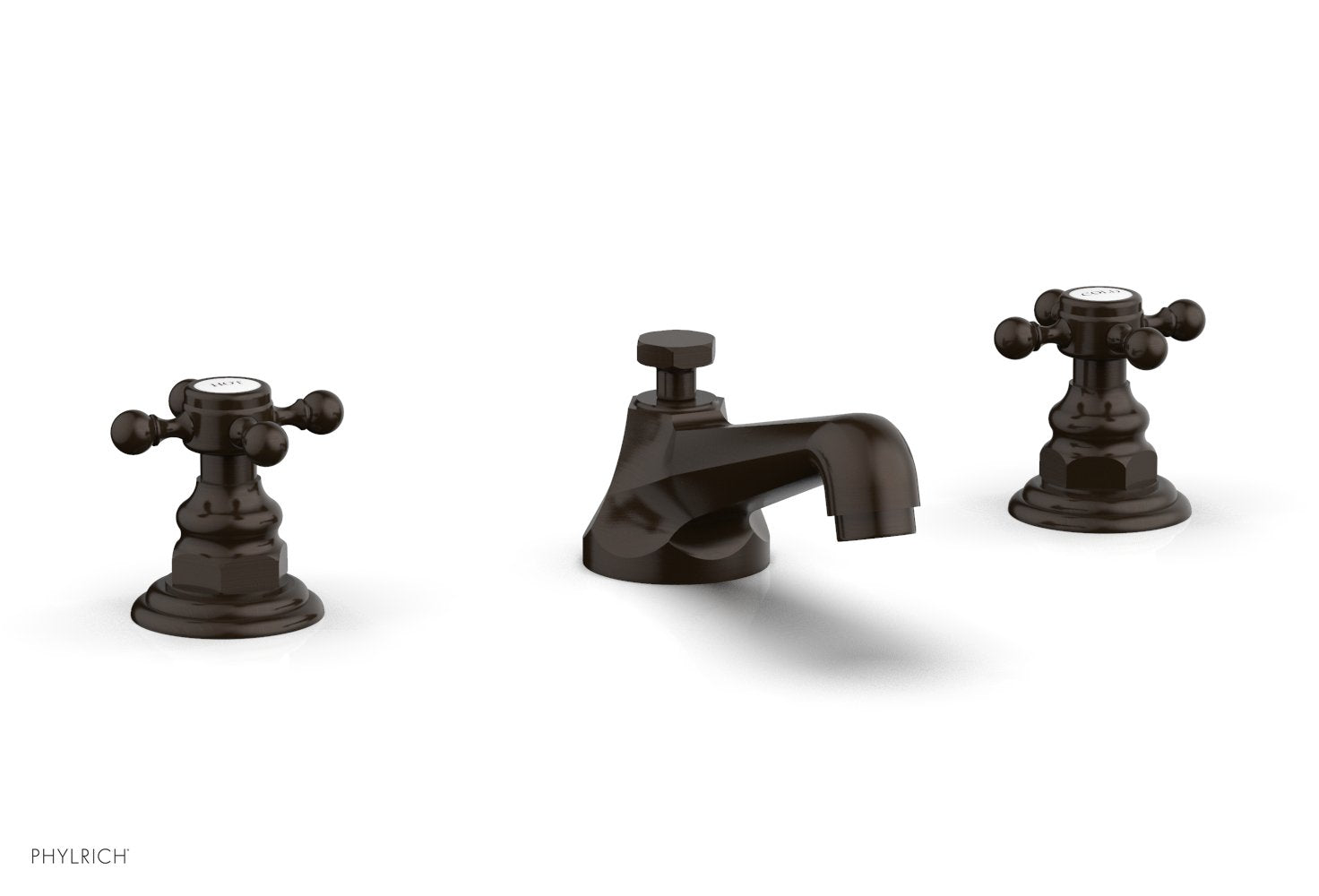 HEX TRADITIONAL Widespread Bathroom Faucet 500 01 - Perfect for Modern Vanities & Luxury Home Renovations