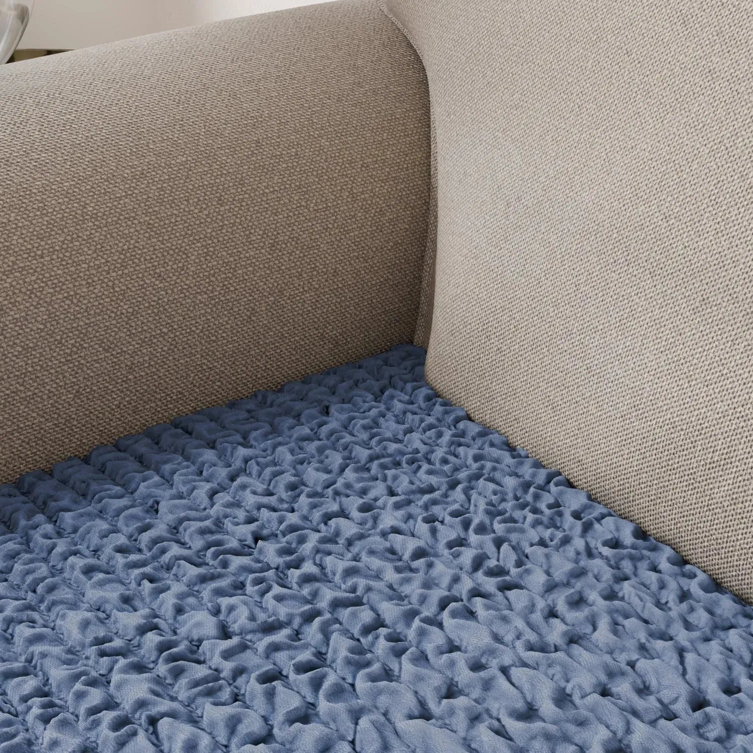 Premium Microfiber Seat Cushion Cover - Soft & Durable Sofa Chair Protector - Perfect for Living Room, Office, or Car Use
