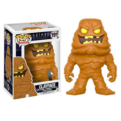 Batman The Animated Series Pop! Vinyl Figure - Clayface Collectible Toy for DC Comics Fans | Perfect for Display, Gifts & Comic Book Collections