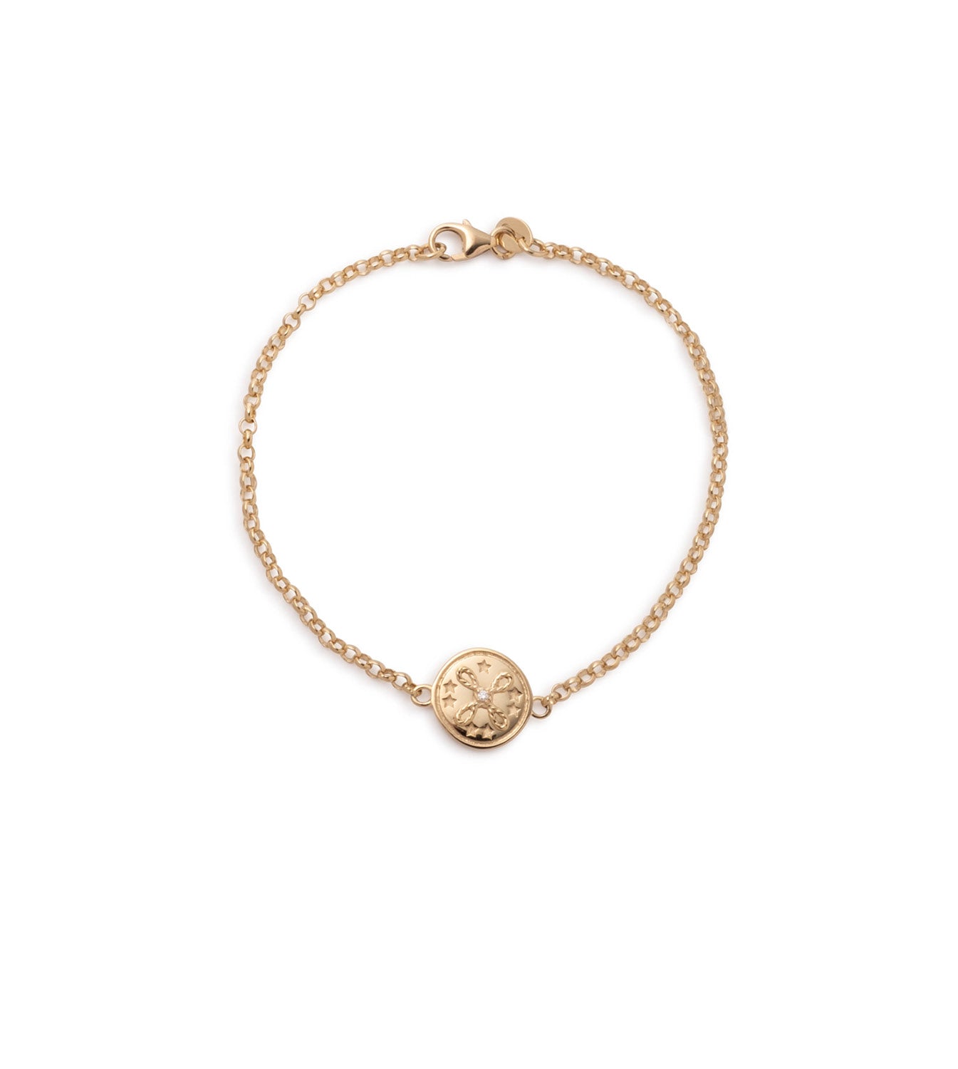 True Love Mini Stationary Bracelet - Elegant Adjustable Charm Bracelet for Women, Perfect for Gifts, Office Wear & Everyday Fashion Accessories
