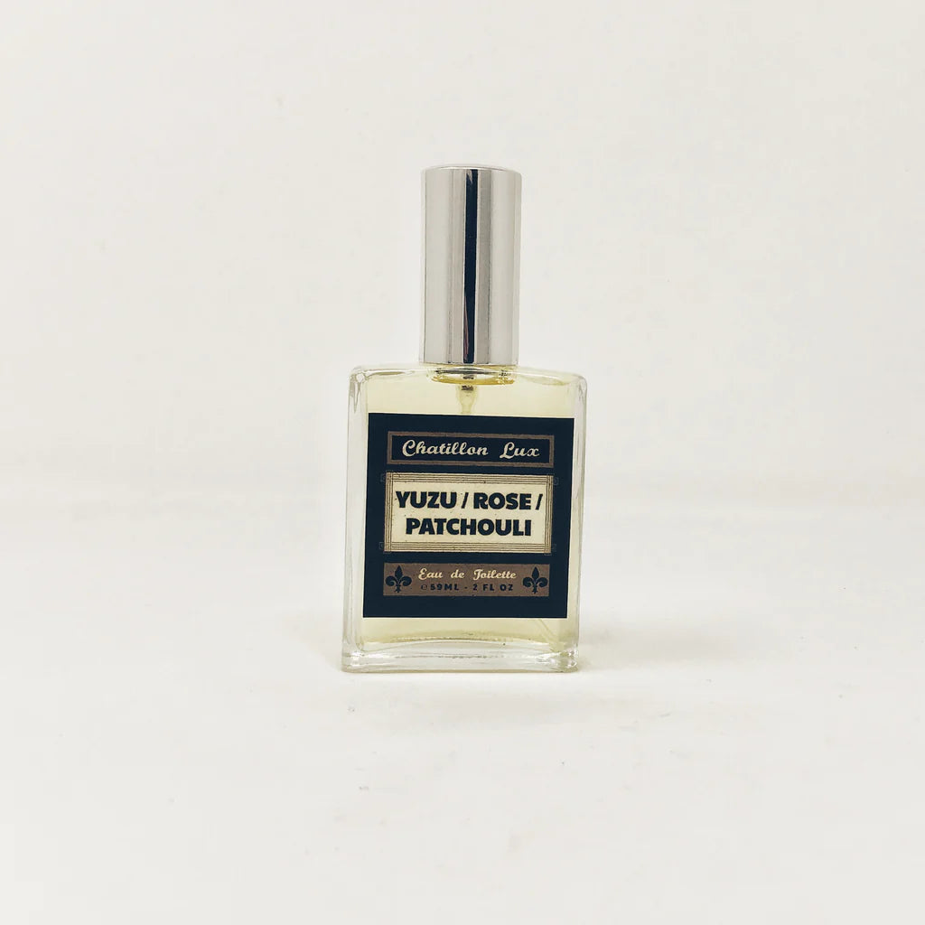 Chatillon Lux Yuzu Rose Patchouli Eau de Toilette - Refreshing Citrus Floral Perfume for Men & Women | Perfect for Daily Wear, Date Nights & Special Occasions