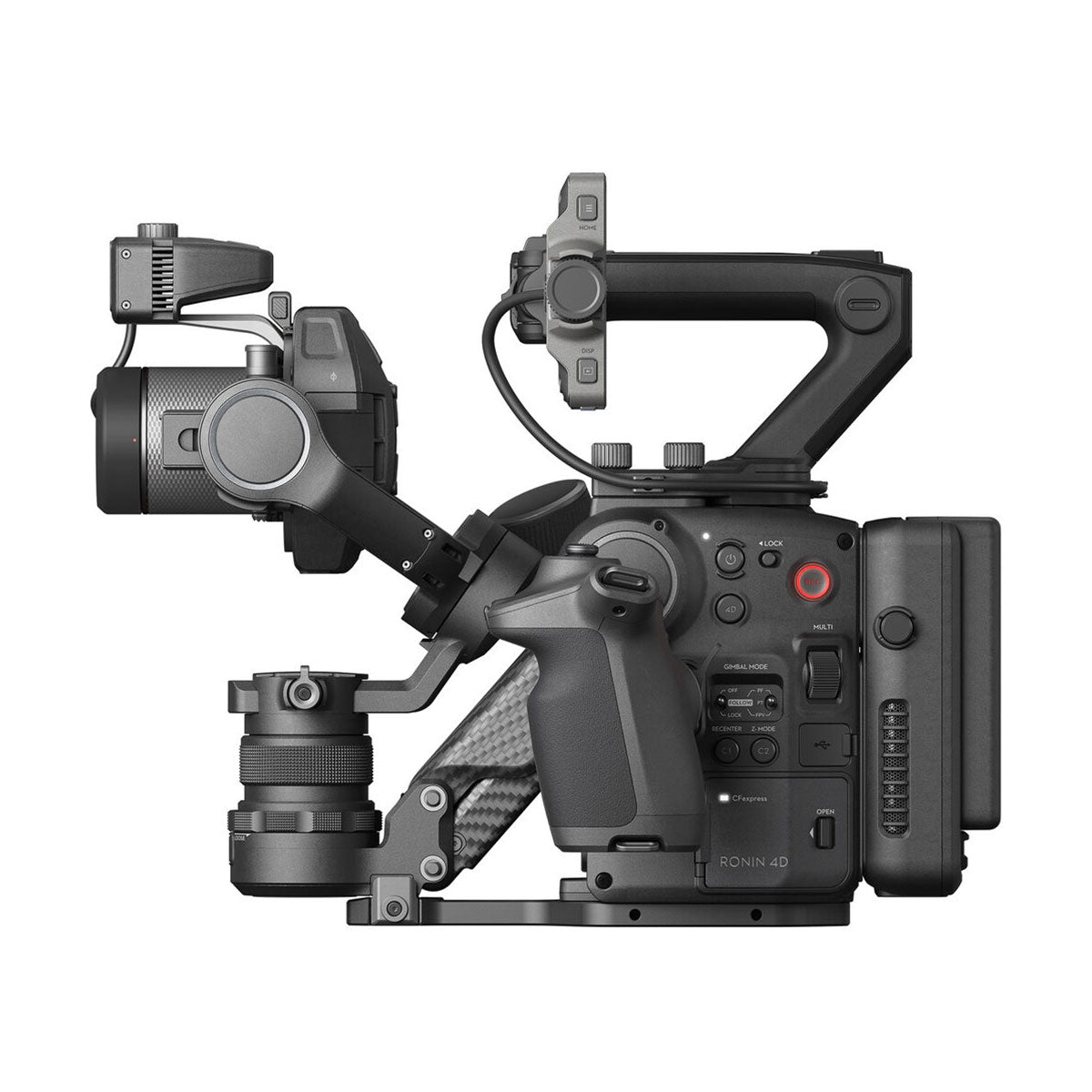 DJI Ronin 4D 8K Cinema Camera Combo Kit with DL PZ 17-28mm T3.0 ASPH Lens - 4-Axis Stabilization for Professional Filmmaking, Vlogging, and Live Streaming