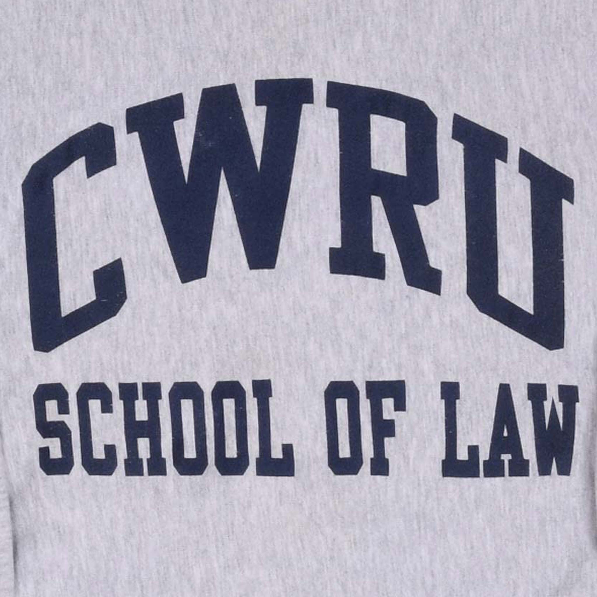 Vintage Champion Reverse Weave CWRU Law School Sweatshirt 1990s XL Made in USA - Retro College Apparel for Casual Wear & Street Style