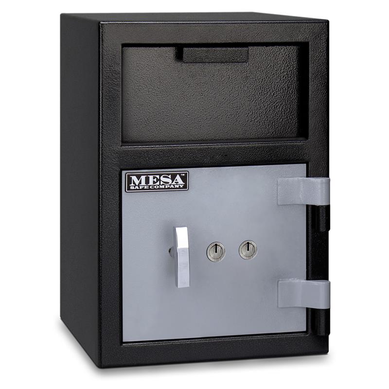 Mesa MFL2014K Depository Safe with Key Lock - Secure Cash, Documents & Valuables for Home, Office or Retail Use