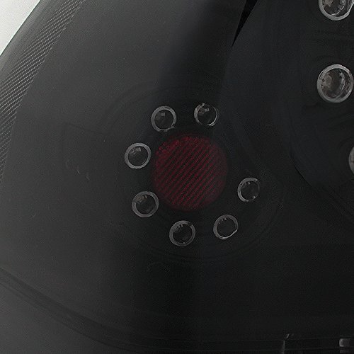 AKKON Smoked LED Tail Lights for Chevy Impala Sedan - Black Brake Lamp Replacement Pair (Left+Right) | Enhances Night Visibility & Style for 2014-2020 Models