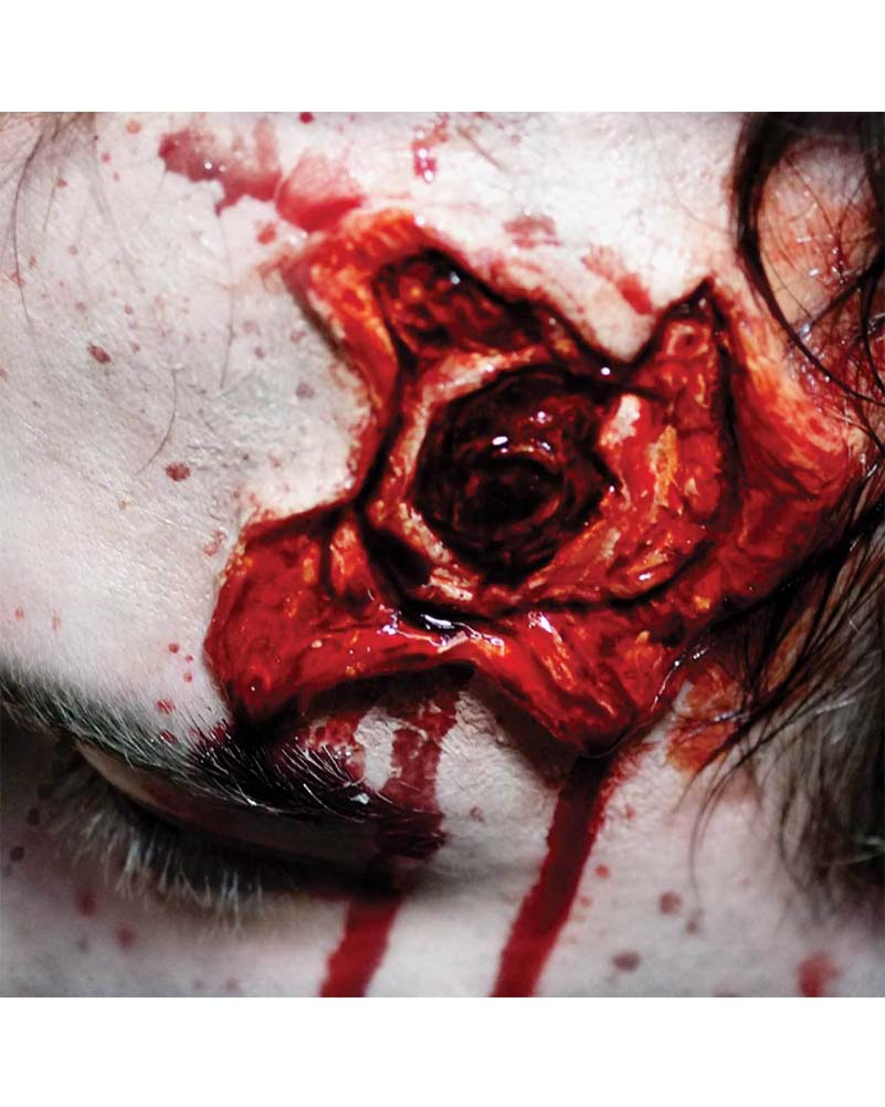 3D FX Transfers Bullet Exit Wound - Realistic Special Effects Makeup for Halloween, Cosplay, and Movie Props - Perfect for Horror Costumes and Theatrical Productions