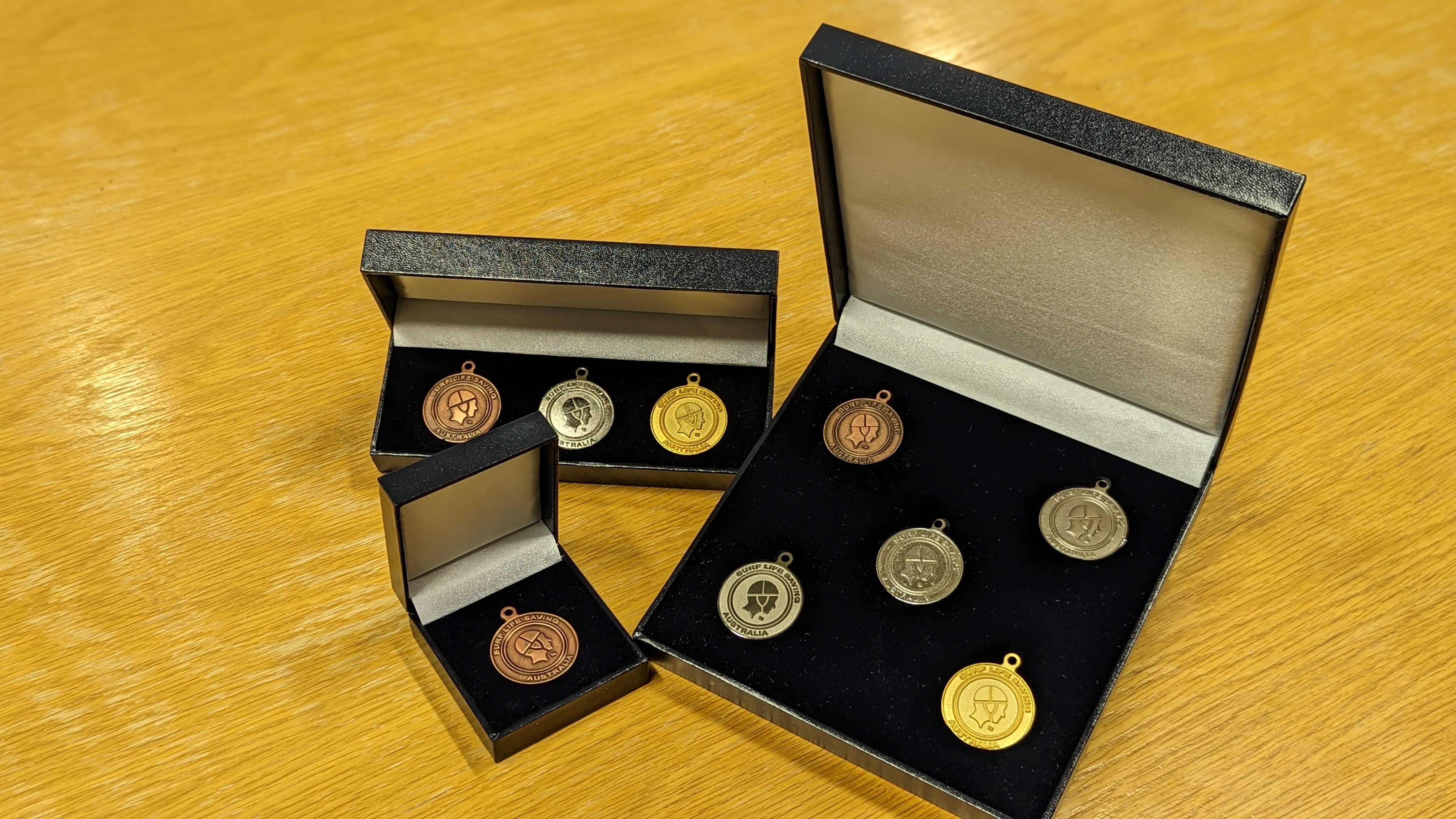 Premium Custom Medal Display Box - Elegant Award & Trophy Presentation Case for Sports, Military, and Academic Achievements - Perfect for Ceremonies, Awards Nights, and Office Decor