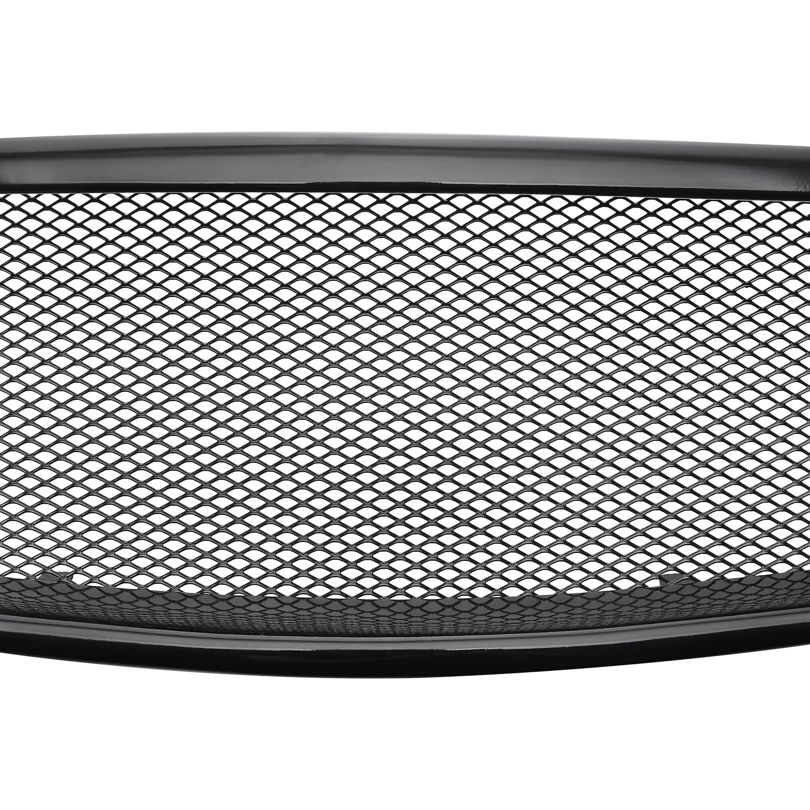 Infiniti G37 Coupe Front Upper Bumper Mesh Grill Grille (2008-2013) - Glossy Black Replacement for Enhanced Style & Airflow - Perfect for Car Enthusiasts & Performance Upgrades