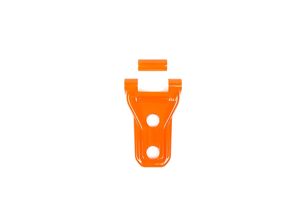 ABS Hood Cover Hinge Sticker Decal for Jeep Wrangler JL & Gladiator JT (2018+) - Orange Exterior Trim - Off-Road Protection & Custom Style Upgrade