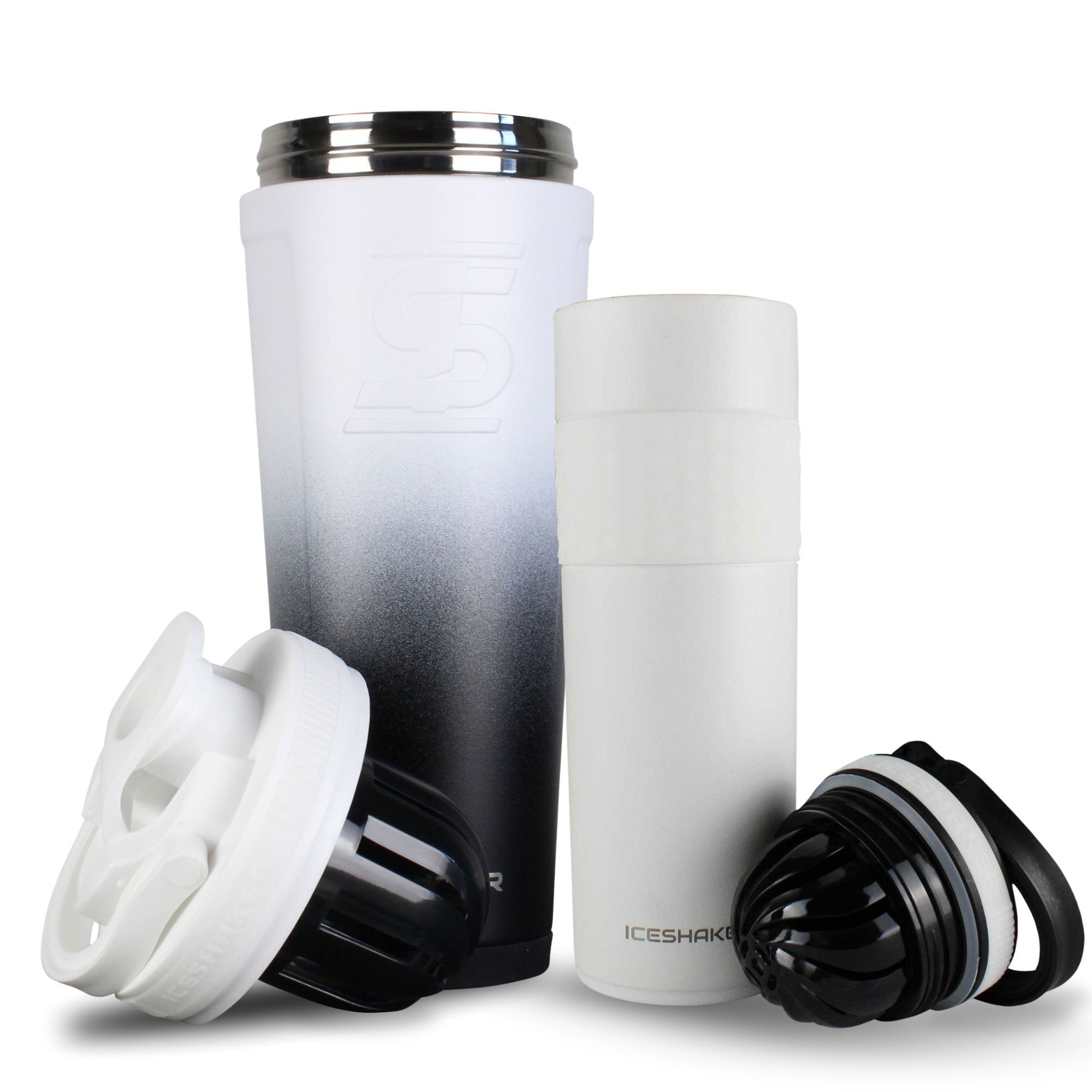 Premium His & Her Protein Shaker Bottle Set - 20oz Leak-Proof Mixing Cups for Gym, Workouts & Post-Training Recovery - BPA-Free Fitness Accessories for Couples