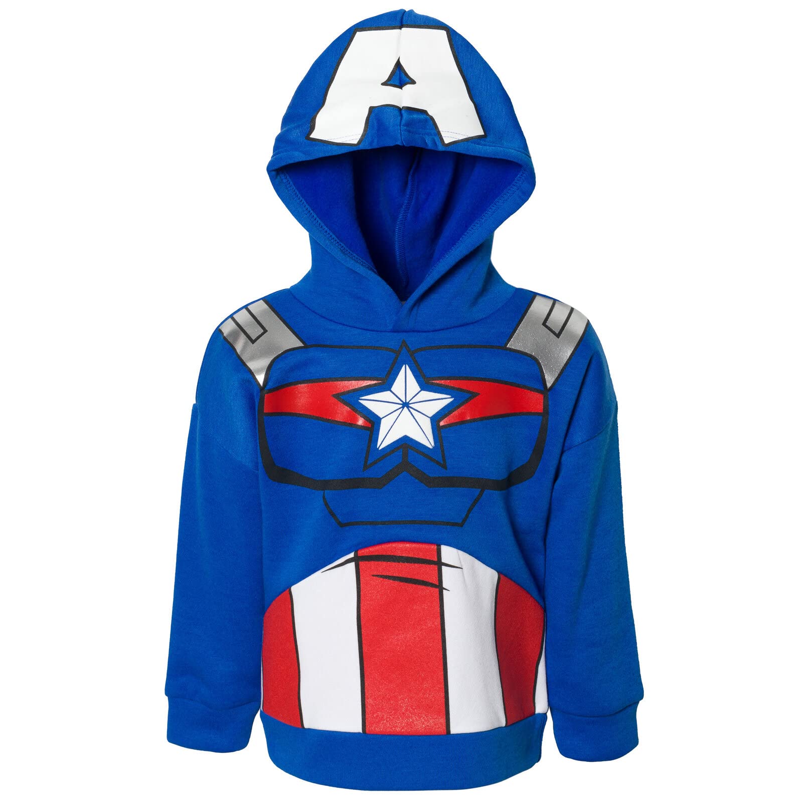 Marvel Spider-Man Avengers Fleece Cosplay Pullover Hoodie & Jogger Pants Outfit Set for Kids (2T-20) - Superhero Costume for Halloween, Cosplay & Birthday Parties
