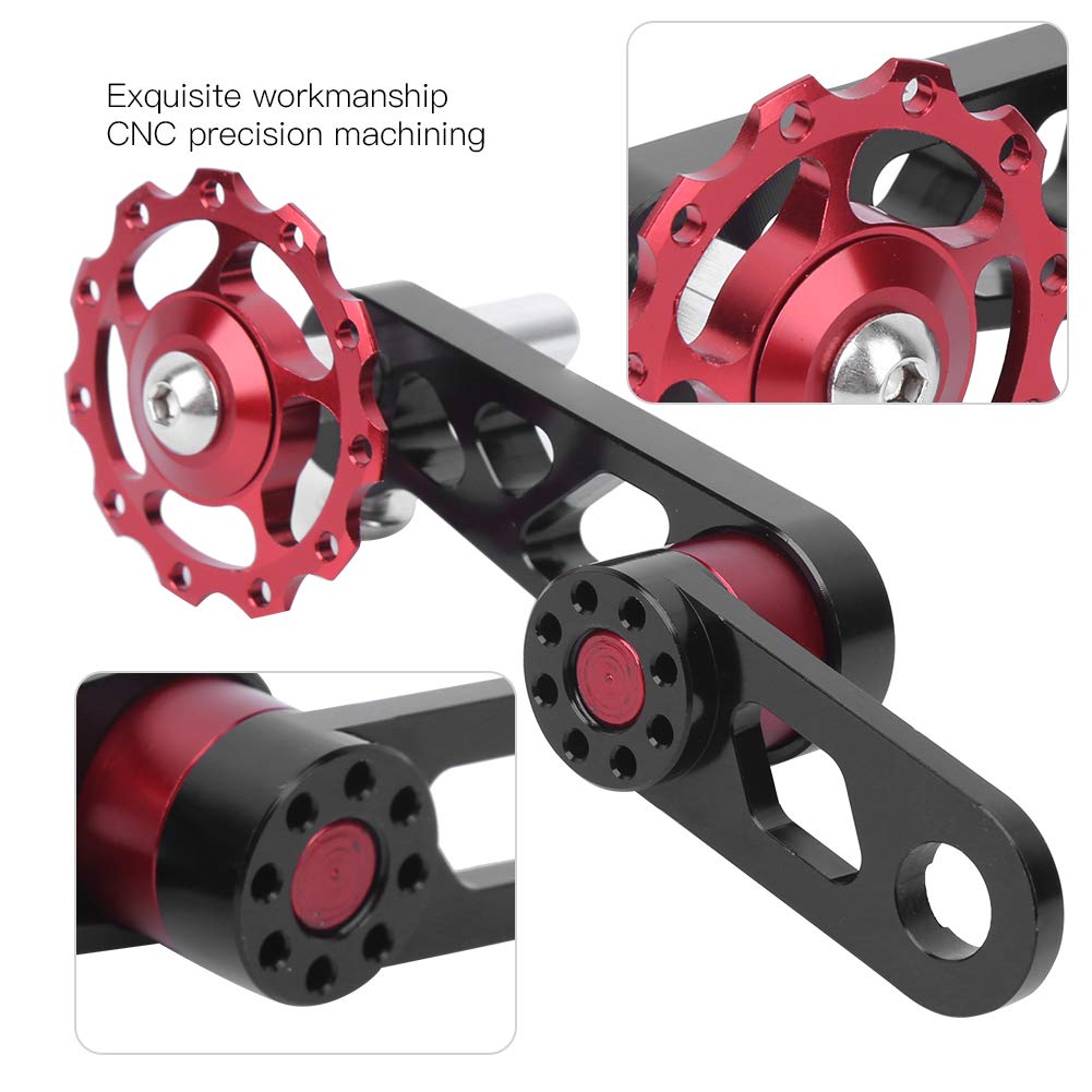 Bicycle Chain Stabilizer & Guide - Adjustable Chain Tensioner for Single Speed & Folding Bikes | Perfect for Urban Commuting & Off-Road Cycling