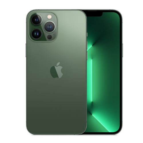 iPhone 13 Pro Max 128GB Unlocked Smartphone - Alpine Green Color | Premium Camera, 5G Connectivity, Long Battery Life for Photography, Gaming & Business Use