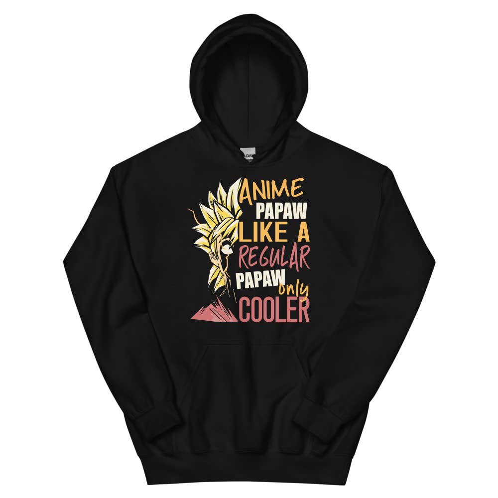 Anime Grandpa Like A Regular Grandpa Only Cooler - Trendy Hoodie for Grandparents | Perfect Gift for Anime Fans & Casual Wear