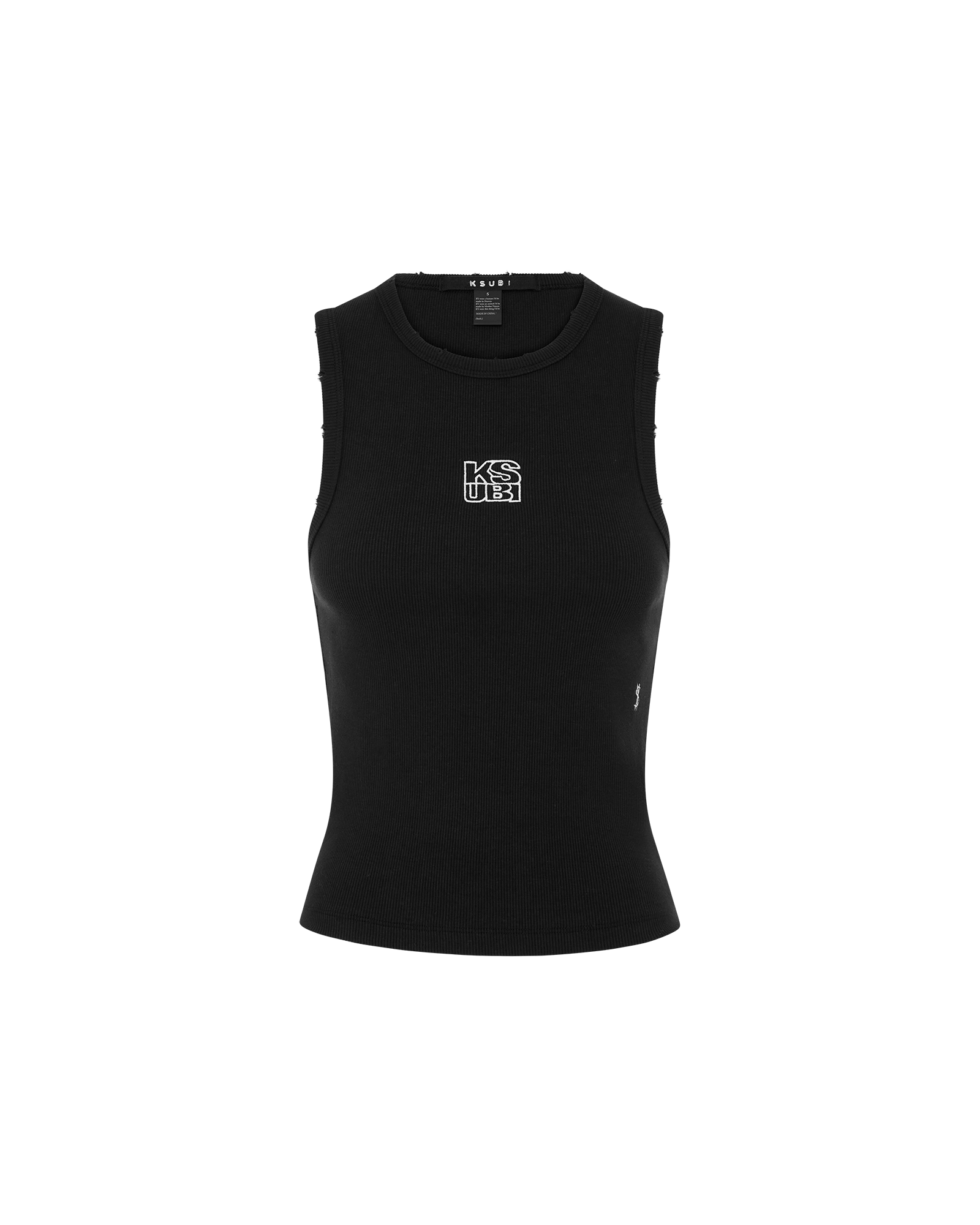 STACKED SYDICATE TANK XTRA BLACK - Premium Workout Tank Top for Men - Gym, Running & Athletic Performance Apparel