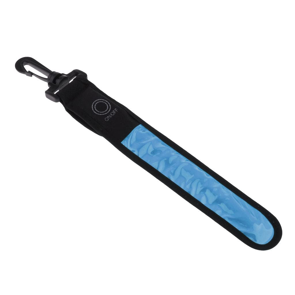 Deevoka LED Backpack Lights with Reflective Strips - USB Rechargeable Safety Lights for Cycling, Running, Hiking & Night Visibility | Waterproof & Lightweight for Commuters, Joggers & Outdoor Enthusiasts