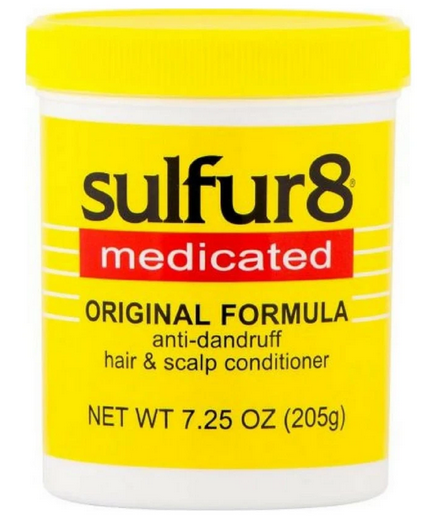 Sulfur8 Medicated Original Formula Hair & Scalp Treatment - 7.25 oz | Controls Dandruff & Itching | For Dry, Damaged Hair & Scalp Care