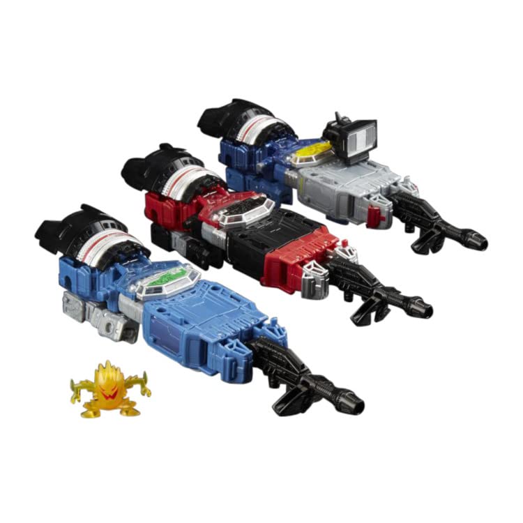 Hasbro Transformers Generations War for Cybertron Refraktor Reconnaissance Team 3-Pack Action Figures - Collectible Robot Toys for Kids & Adults | Perfect for Display, Play & Gifts