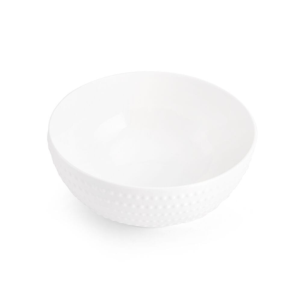 Nellie Set of 4 Soup and Cereal Bowls - 16oz Porcelain Bowls for Soup, Cereal, Salad, Ice Cream - Perfect for Breakfast, Lunch, Dinner & Entertaining