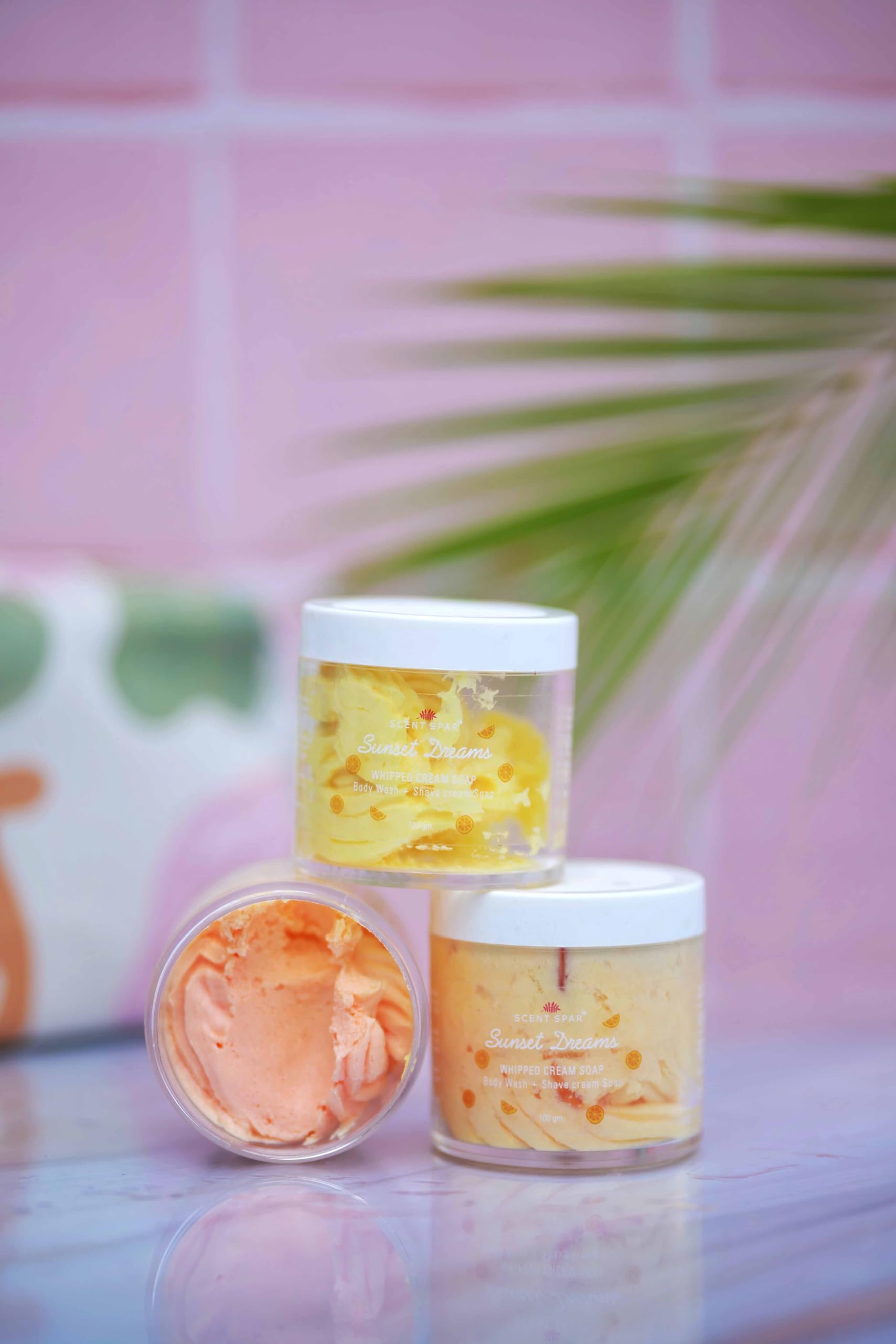 SCENT SPAR Whipped Soap - Sunset Dreams Scented Body Wash | Creamy & Luxurious Cleansing for Soft Skin | Perfect for Shower, Bath & Spa Relaxation