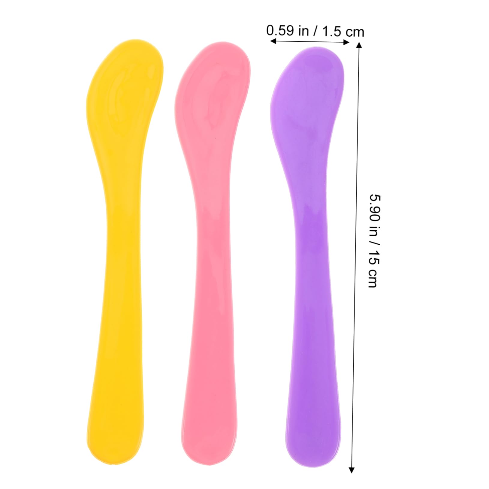 10 Pcs Makeup Spatula Tool - Mini Blender for Freeze Palette, Facial Spoon & Jelly Mask Application | Perfect for Clay Masks, Lip Masks & Collagen Masks | Essential Skin Care & Cosmetic Tools for Professional & Home Use
