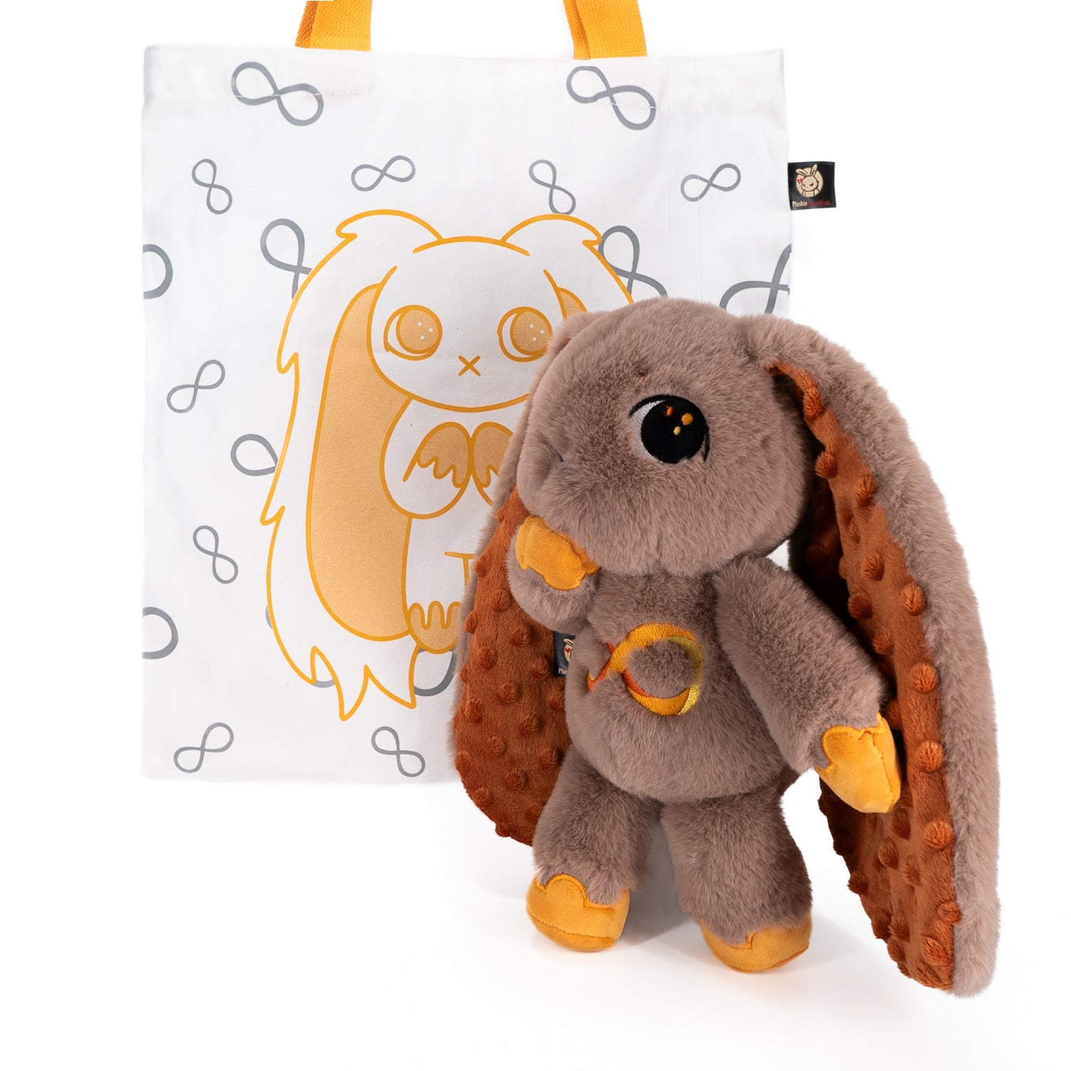 Plushie Dreadfuls Autism Spectrum Rabbit Gold Edition - Soft Stuffed Animal Toy for Kids, Comfort Plush for Autism Awareness & Sensory Needs - Perfect for Gifts, Therapy, and Emotional Support
