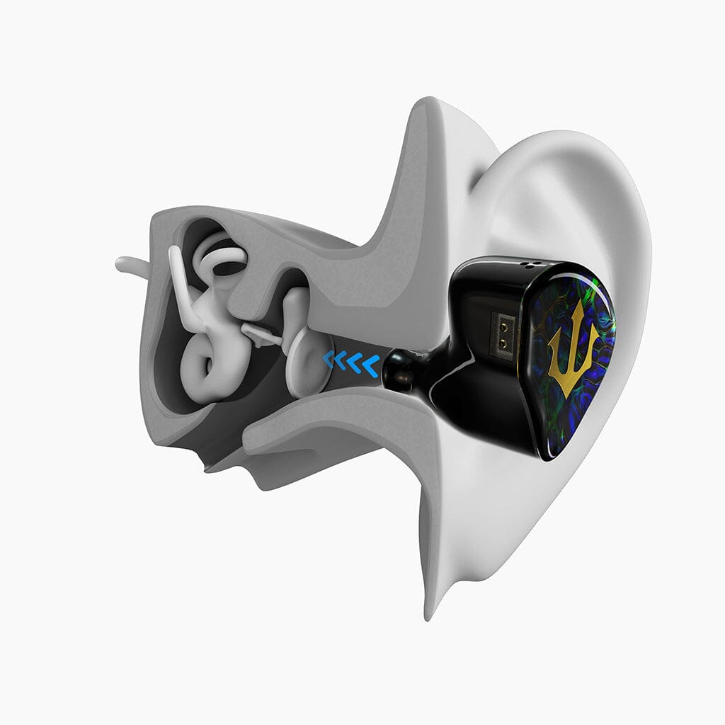 Empire Ears Triton Premium In-Ear Headphones - High Fidelity Sound, Noise Isolation | Perfect for Audiophiles, Musicians & Travelers