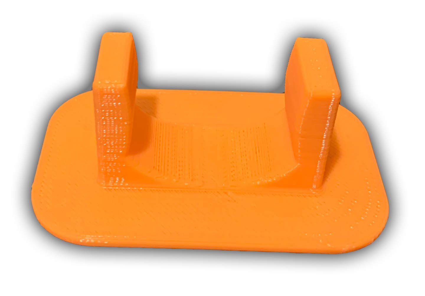 Premium Vaporizer Desk Stand - Durable Plastic Holder for Vape Pens & Accessories - Made in USA (Orange) - Perfect for Home, Office & Travel Use