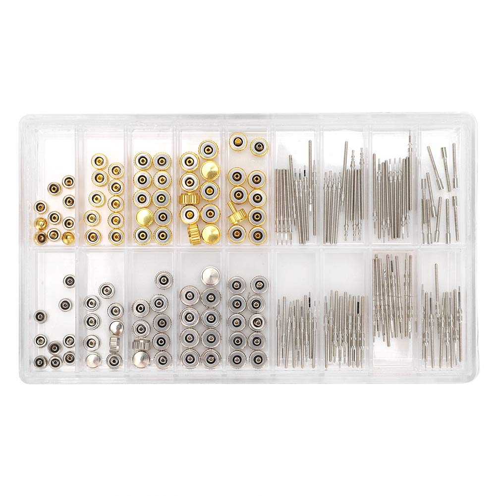 Watch Crown Repair Tool Kit - Watch Stem Extractor & Extender Set - Universal Watch Accessories for Men & Women - Perfect for Watch Repair, Maintenance & DIY Jewelry Adjustments