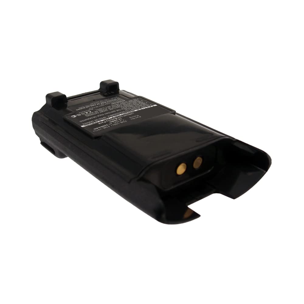 Synergy Digital 2-Way Radio Li-ion Battery Pack (7.4V, 2200mAh) - Compatible with Vertex FNB-V86 Walkie Talkie - Replacement for FNB-V86 Battery - 2-Pack with SD2W-L11382 - Ideal for Outdoor Adventures, Construction Sites & Emergency Communication