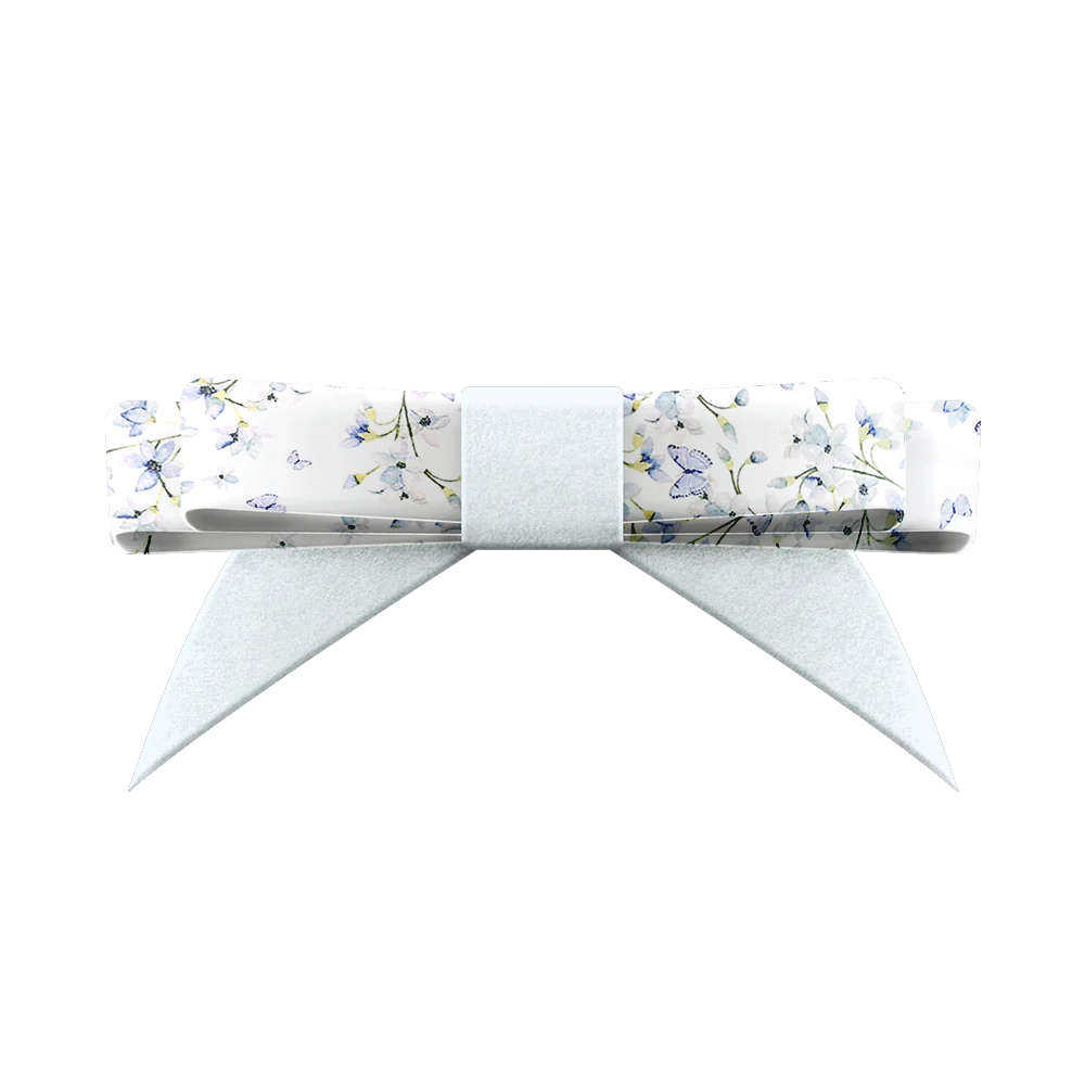 Elegant Patterned Bow Butterfly Hair Clip - Stylish Hair Accessory for Women & Girls - Perfect for Parties, Weddings & Everyday Wear