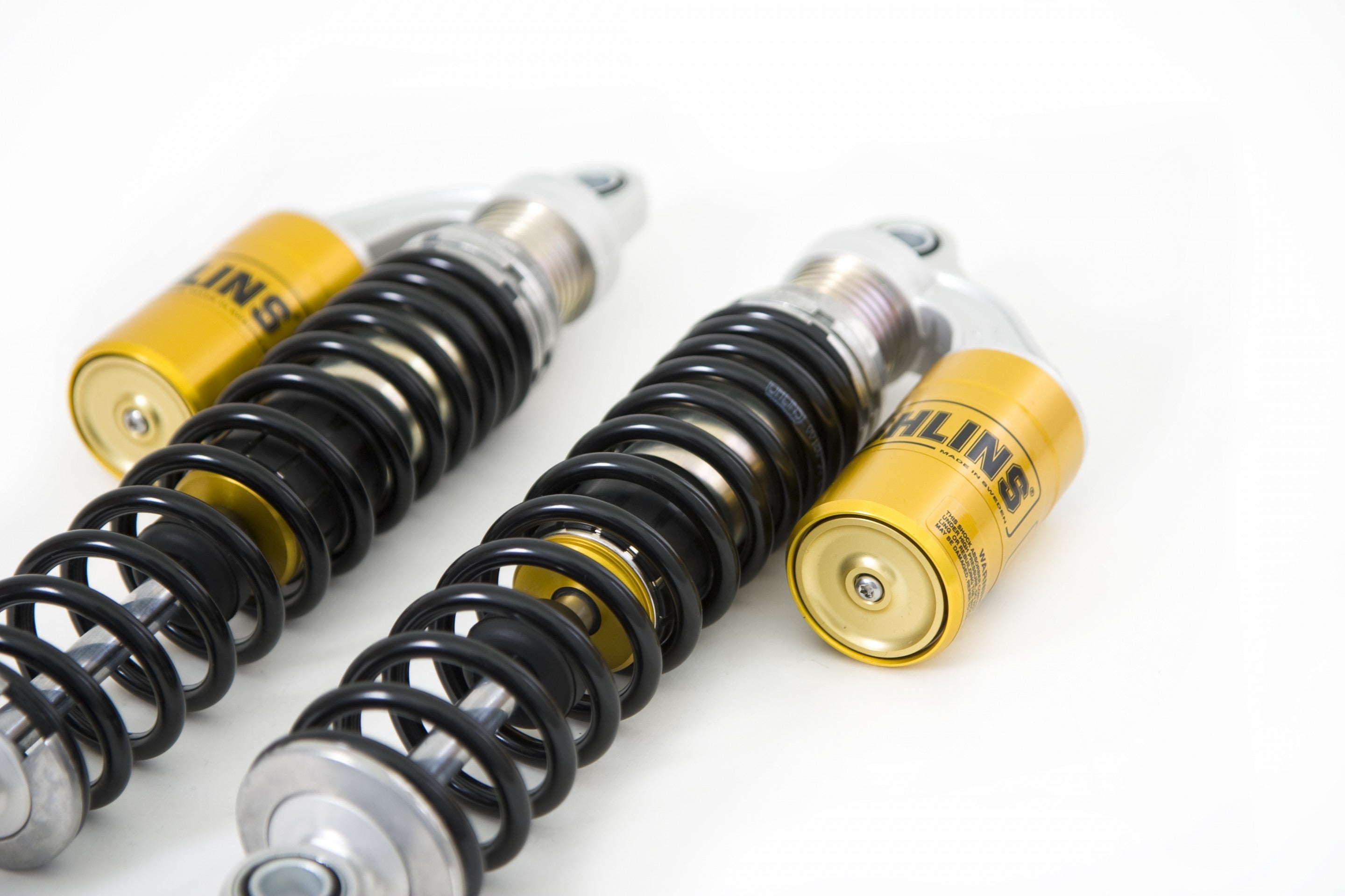 Kawasaki Zephyr 1100 Black STX 36 Twin Shock Absorbers - Motorcycle Suspension Upgrade for Kawasaki Zephyr 1100 - Perfect for Street Riding and Performance Enhancement