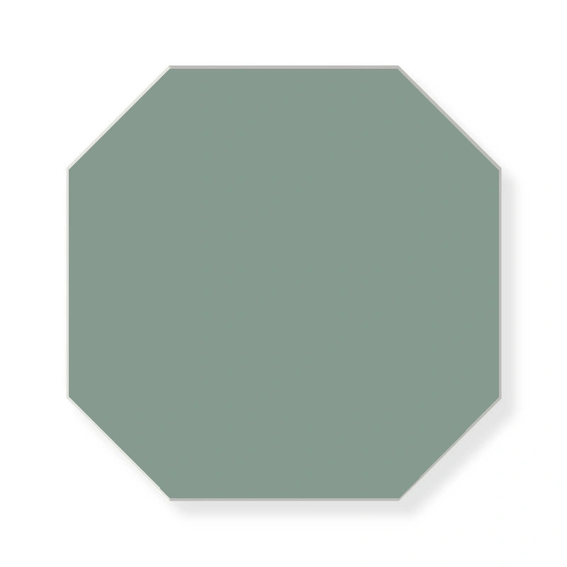 Klinker Oktagon 15x15 cm Green Granite Tile - Winckelmans High-Quality Ceramic Floor & Wall Tiles for Kitchen, Bathroom & Outdoor Patio