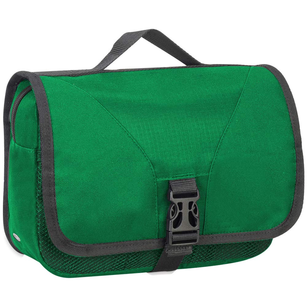 Shugon Bristol Folding Travel Toiletry Bag - 4L Waterproof Cosmetic Organizer for Women & Men - Perfect for Airplane, Camping, Gym (Royal/Black)