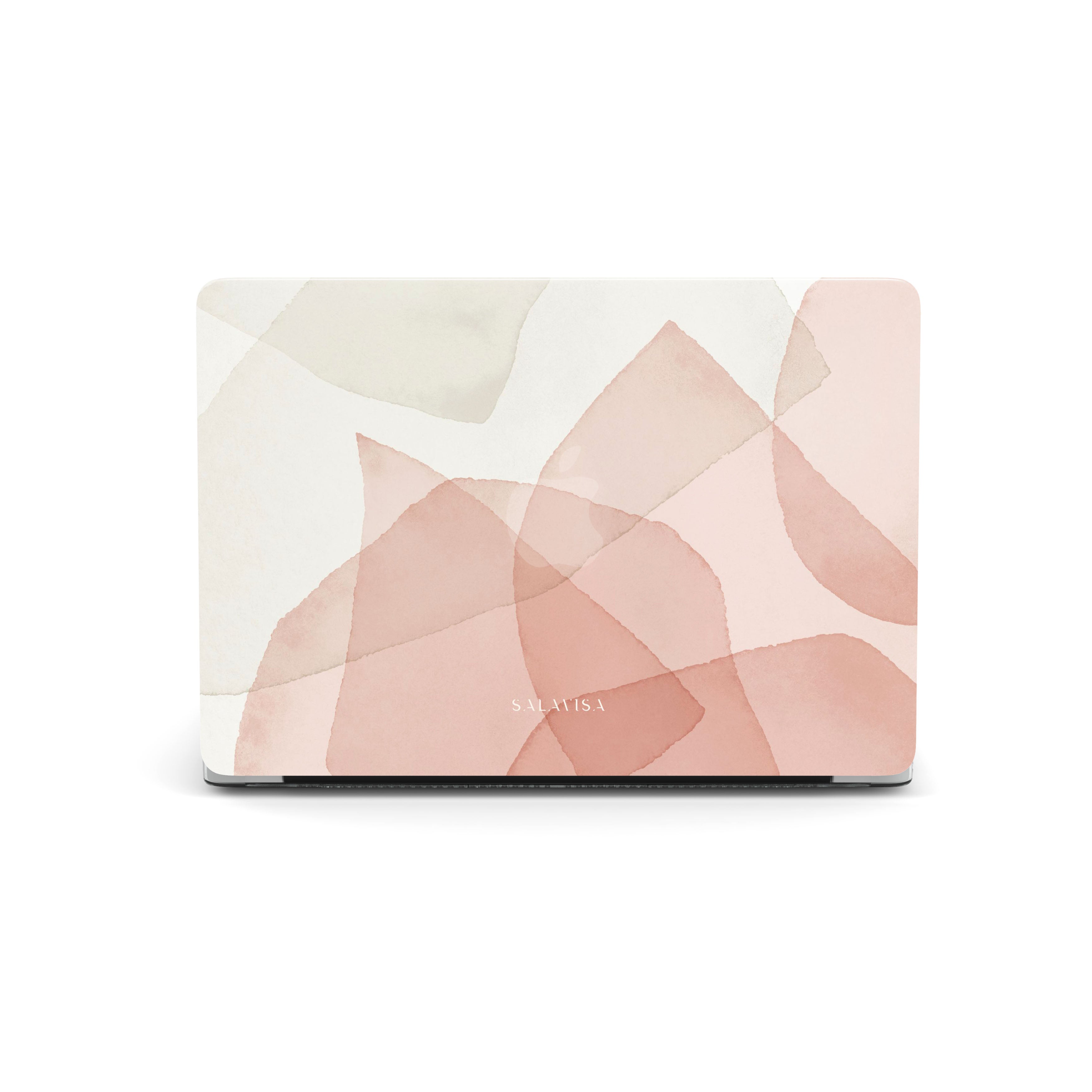 Pink Layers MacBook Case - Protective Hard Shell Cover for MacBook Air/Pro 13 14 16 inch - Trendy Slim Design with Shock Absorption - Perfect for Work, Travel & School Use