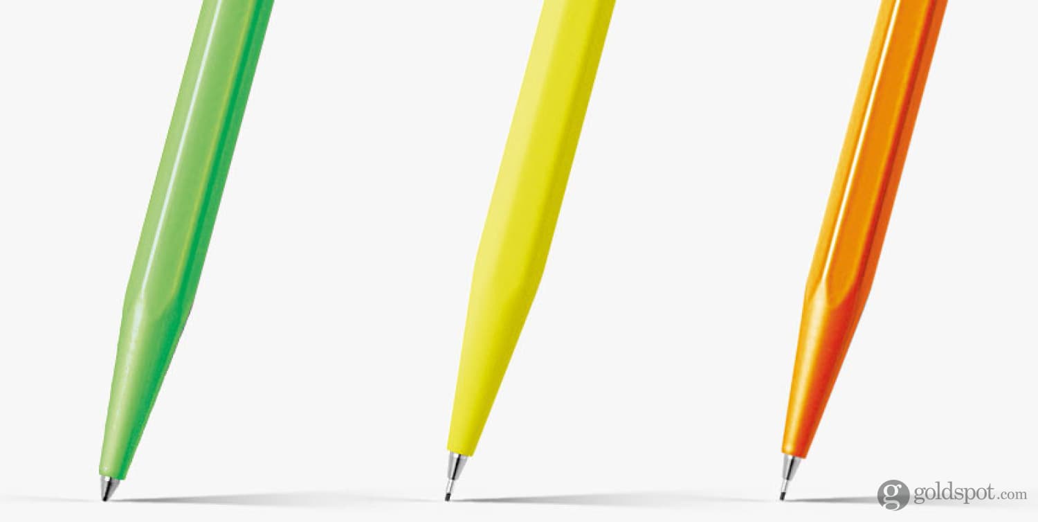 Premium Caran d'Ache 849 Metal Ballpoint Pens - Summer Color Collection (Set of 4) - Elegant Writing for Office, School & Gift Giving