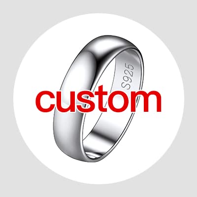 e. 5mm plain ring-engravable