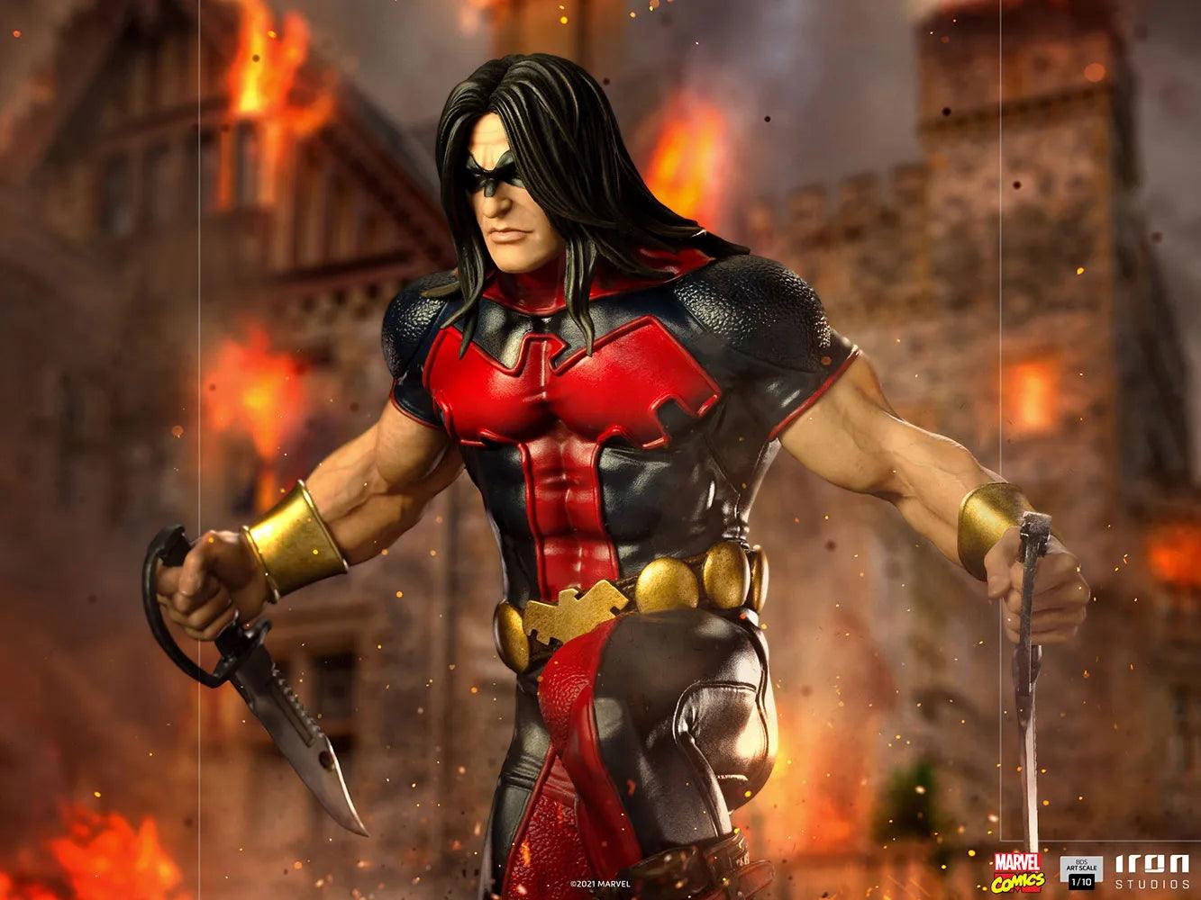 Iron Studios X-Men Warpath BDS Art Scale 1/10 Statue - Premium Collectible for Marvel Fans & Home Decor Display