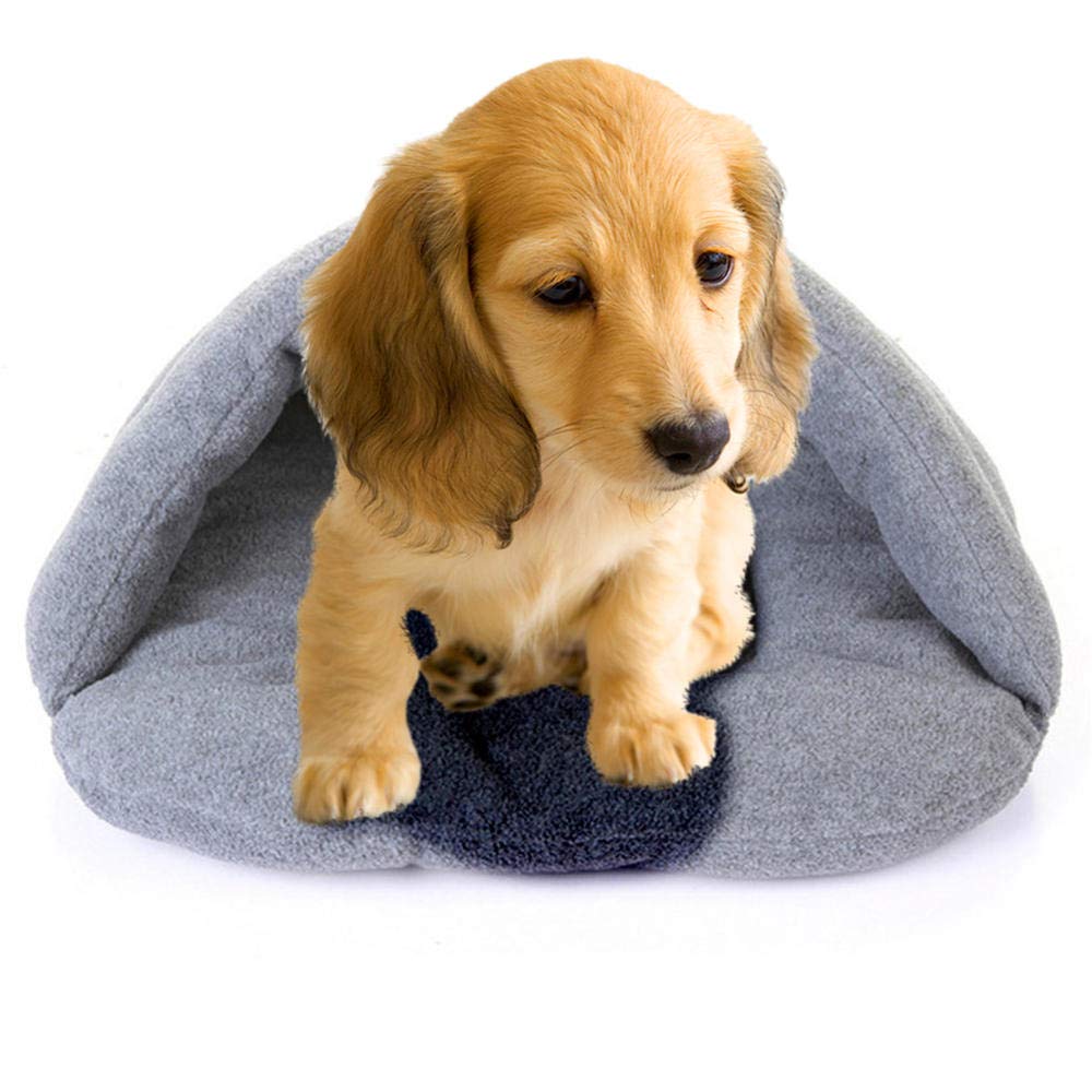 **Warm Orange Pet Bed for Cats & Dogs - Heated Slipper-Style Sleeping Cushion with Soft Nest Cave - Cozy Winter Dog House & Cat Mat (1PC, Medium) - Perfect for Indoor Use, Cold Weather & Pet Comfort**