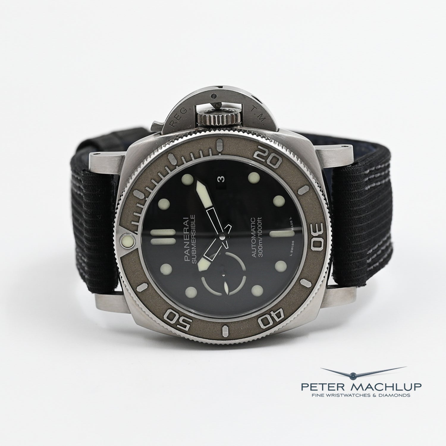 Panerai Submersible Mike Horn Edition 2021 - Luxury Dive Watch for Men - Professional Waterproof Wristwatch - Perfect for Scuba Diving, Sailing & Outdoor Adventures