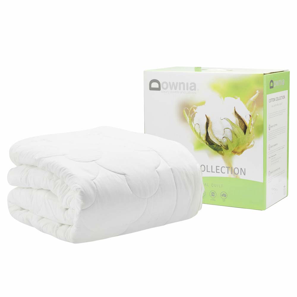 Premium Cotton Collection Quilt/Doona - Breathable Double Bed Comforter for All Seasons | Soft Bedding for Cozy Nights & Guest Room Luxury