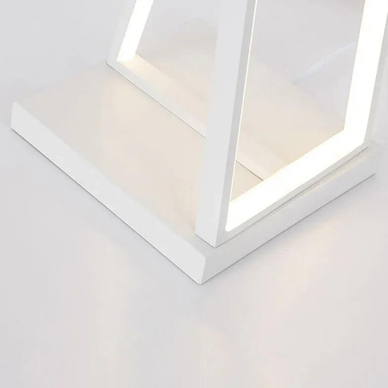 Modern X-Shaped White Plug Tripod Floor Lamp - Adjustable Height for Living Room, Bedroom, or Office Lighting
